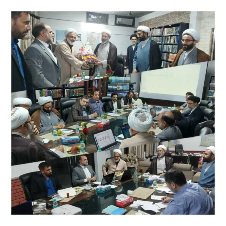 بازدید هیئت اعزامی حوزه‌های علمیه از نمایندگی جامعةالمصطفی العالمیة در دهلی‌نو
