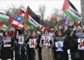 Hundreds of protesters in Berlin demand the release of Palestinian prisoners from Israeli prisons