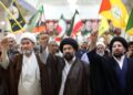 تجمّع حاشد لطلاب الحوزة العلمية في قم وأهاليها تضامناً مع الشيعة المظلومين في دول المنطقة