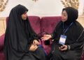 ممثلة إندونيسيا في مراسم تشییع القائد الشهید: استشهاده فتح أعين العالم على الحقيقة