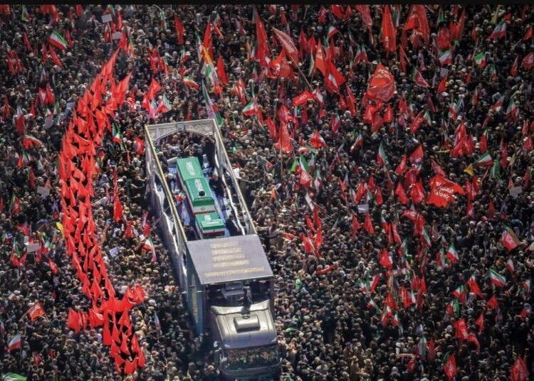 تقدیر رهبر معظم انقلاب از ملت عراق به‌ پاس حماسه تشییع امام شهید