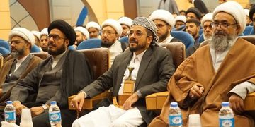 پاکستانی های مقیم قم، یاد و نام شهدای مقاومت را گرامی داشتند